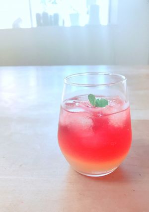 ハイビスカスのスイーツハーブ緑茶-レシピのメイン写真