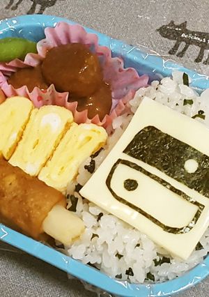 キャラ弁　超簡単switch弁当-レシピのメイン写真