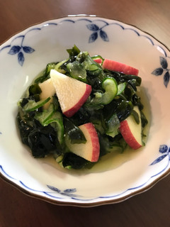 簡単!りんご入り酢の物-レシピのメイン写真