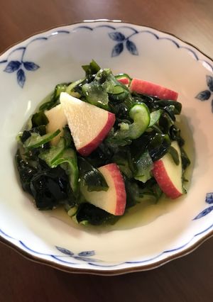簡単!りんご入り酢の物-レシピのメイン写真