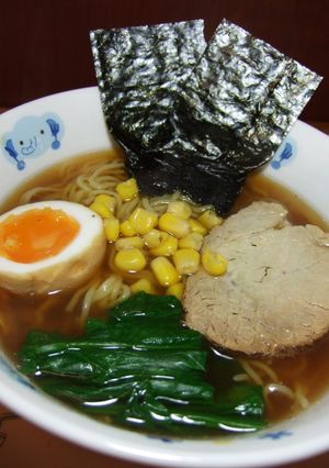 ラーメンと味付け玉子、チャーシュー-レシピのメイン写真