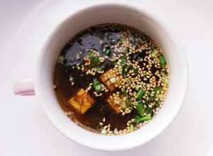 食欲がない時にも！さっぱり☆もずくスープ-レシピのメイン写真