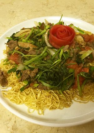 ☆ベトナム料理☆ミーサオ（かた焼きそば）-レシピのメイン写真