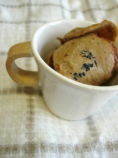 きなこと黒ゴマのチュイル 薄焼きクッキー-レシピのメイン写真