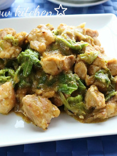 チキンとキャベツのレモンカレー炒め-レシピのメイン写真
