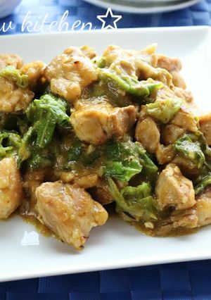 チキンとキャベツのレモンカレー炒め-レシピのメイン写真