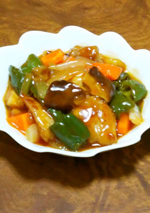 揚げずに簡単★楽ちん美味しい酢豚-レシピのメイン写真