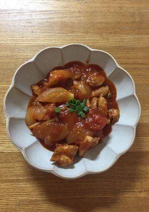 チキンのトマト煮-レシピのメイン写真