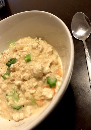 乳製品不使用 玄米豆乳リゾット-レシピのメイン写真