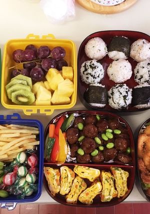 2018小学校 運動会弁当-レシピのメイン写真