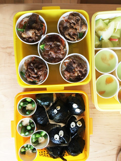 カップで取り皿なし運動会のお弁当2018-レシピのメイン写真