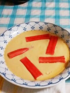 スープ皿で茶碗蒸し【皿蒸し】-レシピのメイン写真