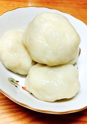 つるっ！もちっ！すいとん饅頭♡-レシピのメイン写真
