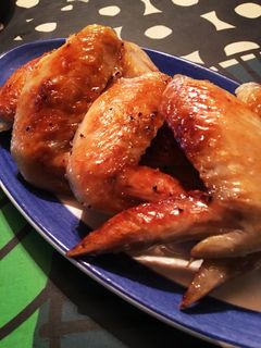 パリっと!ジューシーな手羽先の塩焼き-レシピのメイン写真