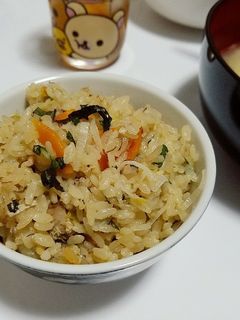 サバと大葉の炊き込みご飯-レシピのメイン写真