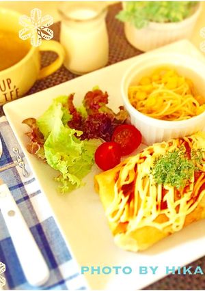 破れない！薄焼き卵ととんぺい焼き-レシピのメイン写真