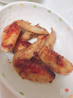 にんにく醤油の手羽先の照り焼き風♡-レシピのメイン写真