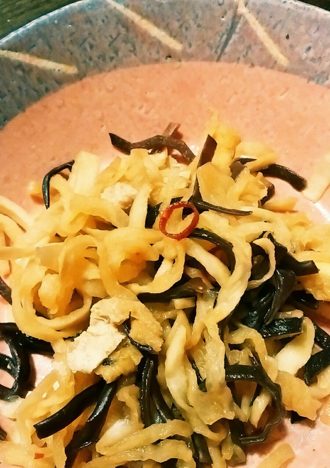切り干し大根ときくらげのシャキシャキ煮-レシピのメイン写真