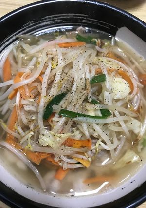 手抜きタンメン 創味シャンタンスープ-レシピのメイン写真