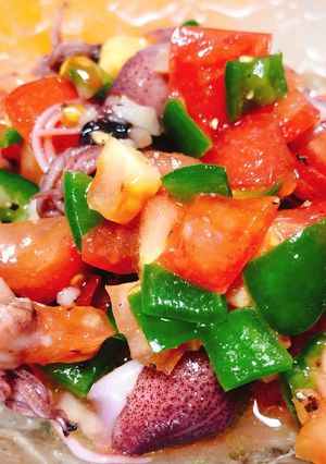 ホタルイカとトマトのイタリアンサラダ-レシピのメイン写真
