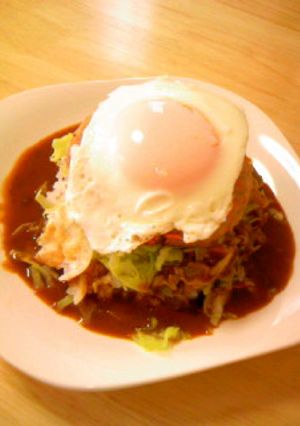 野菜もたっぷり♪ロコモコ-レシピのメイン写真