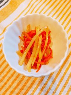 にんじんとジャガイモのきんぴら-レシピのメイン写真