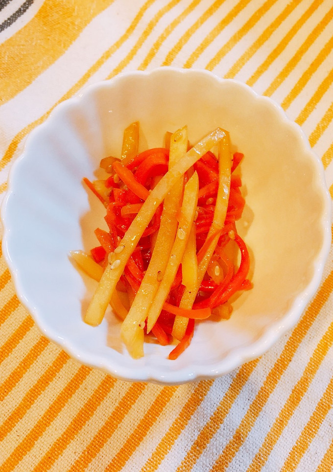 にんじんとジャガイモのきんぴら-レシピのメイン写真