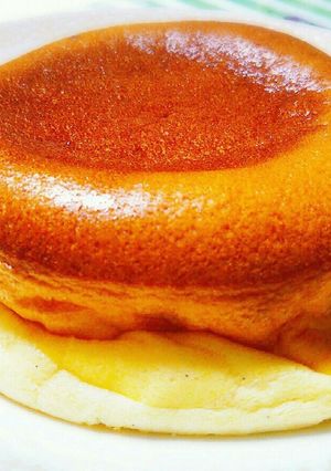 低糖質！プロテinスフレパンケーキ-レシピのメイン写真