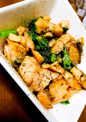 鮭クレソン-レシピのメイン写真