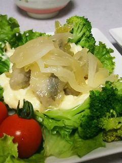 2日目のアジの南蛮漬けアレンジ♪-レシピのメイン写真