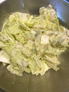 さっぱり味のキャベツの玄米酢ゴマ和え-レシピのメイン写真