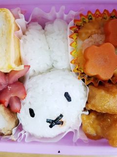 ミッフィー弁当-レシピのメイン写真