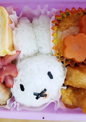ミッフィー弁当-レシピのメイン写真