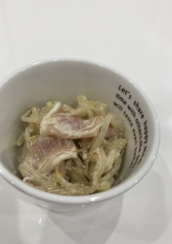 簡単もやしと生ハムのサラダ-レシピのメイン写真