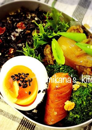 女子高生の肉じゃが弁当♪♪-レシピのメイン写真