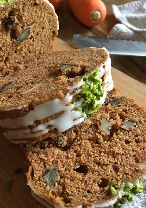 ナッツぎっしりキャロットケーキ-レシピのメイン写真