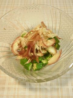 ちょっと大人の味!みょうがとオクラの小鉢-レシピのメイン写真
