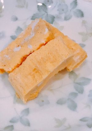 100均だし巻き玉子で、レンチン玉子焼き-レシピのメイン写真