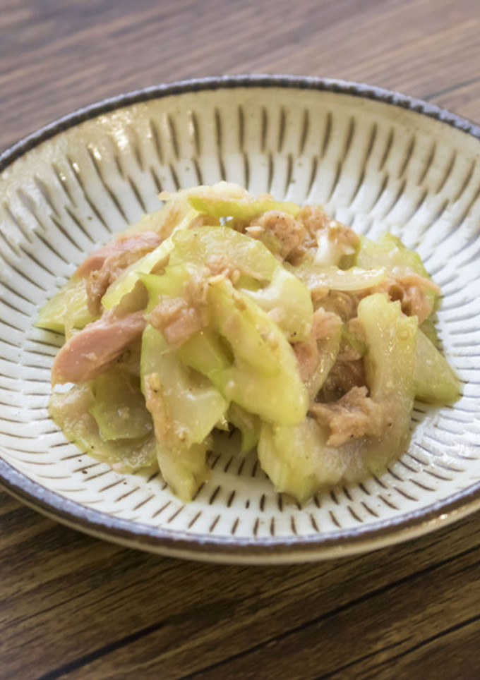 セロリとツナの和え物-レシピのメイン写真