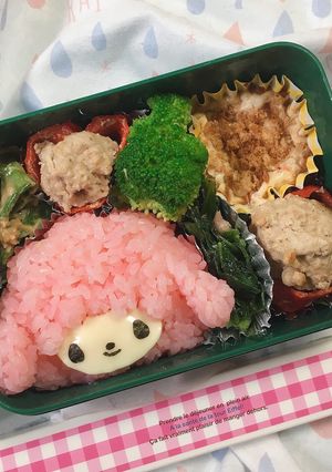 マイメロのおともだち♪ピアノちゃん弁当-レシピのメイン写真