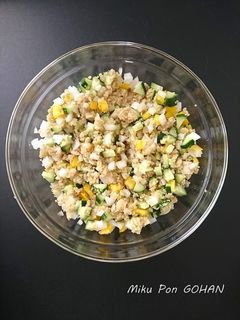 もち麦とキヌアのサラダ-レシピのメイン写真