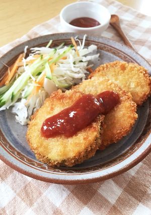 ソースが決め手！ズッキーニカツ-レシピのメイン写真