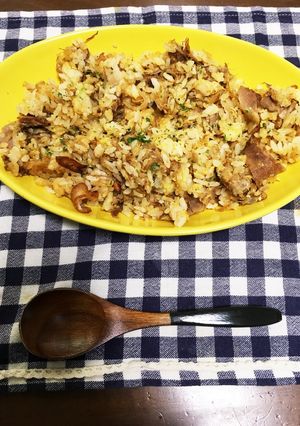 豚肉と鰹節たっぷりチャーハン-レシピのメイン写真