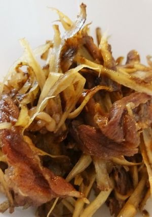 ごぼうがおいしい肉ごぼう-レシピのメイン写真