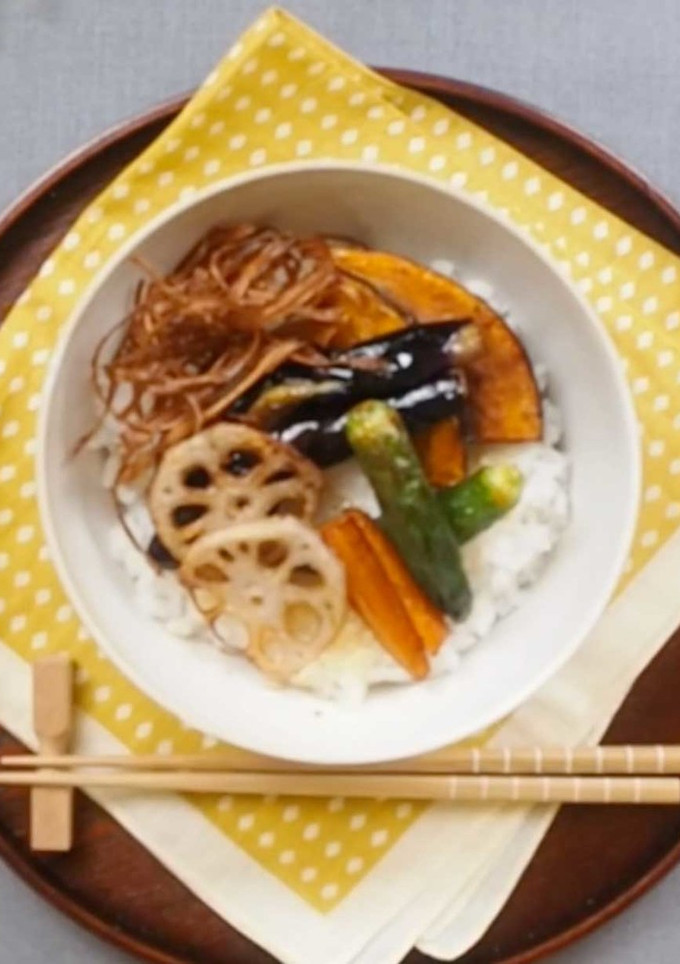 素揚げ丼-レシピのメイン写真