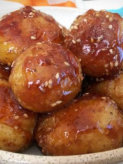 新じゃがの こってり ごまバター照焼き-レシピのメイン写真