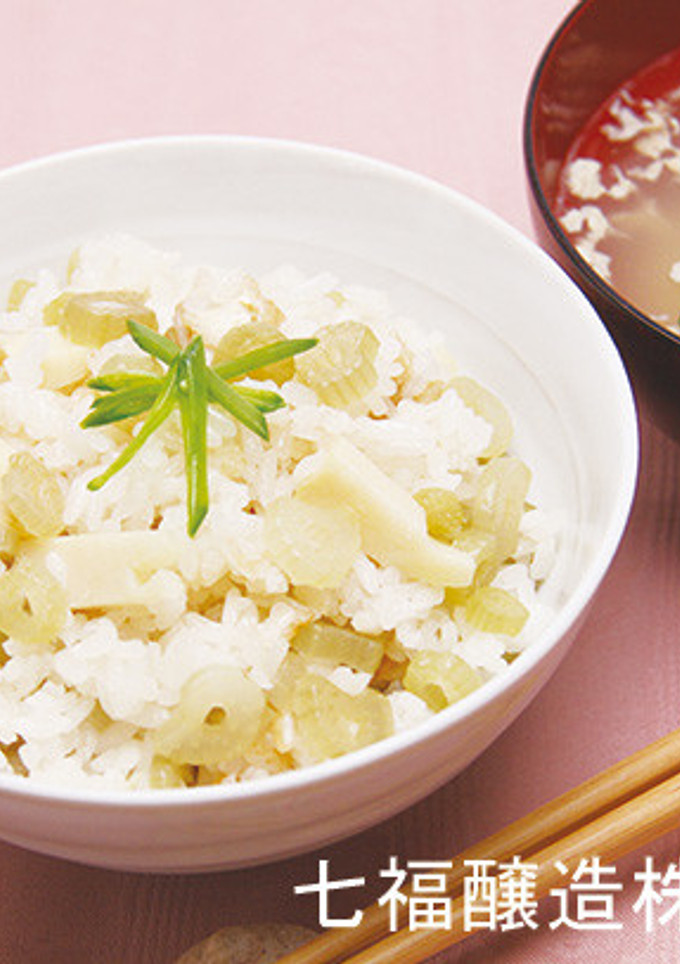 ふきとたけのこの炊き込みご飯-レシピのメイン写真