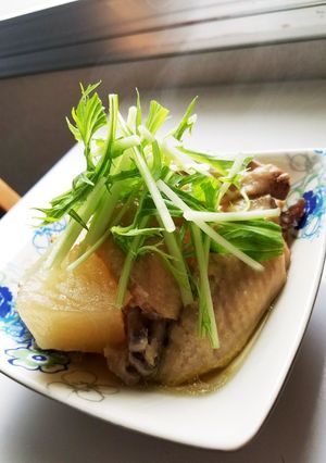 お肉ホロホロ手羽先大根煮-レシピのメイン写真