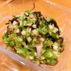 รูปของ アレンジ冷や奴〜オクラと塩昆布〜