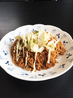 簡単焼きそば!カップ麺からの昇格-レシピのメイン写真